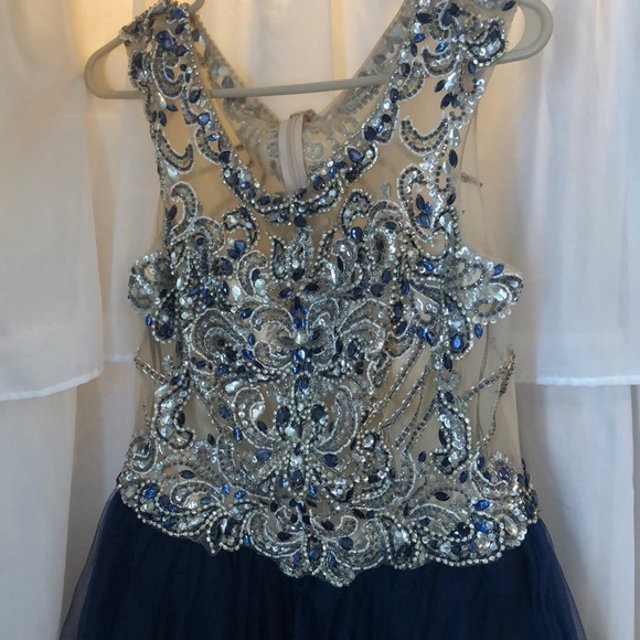 Beautiful Navy Homecoming dress worn once - Picture 1 of 5